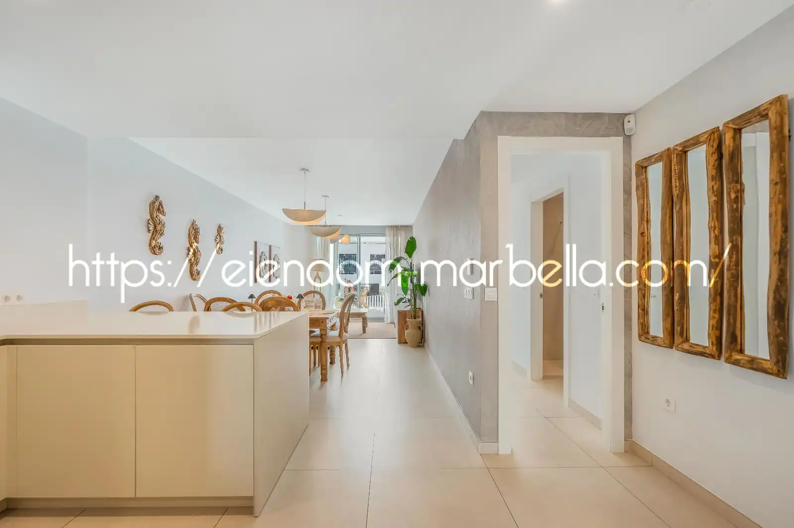 Comedor de Apartamento en venta en Marbella con Aire acondicionado, Terraza y Amueblado