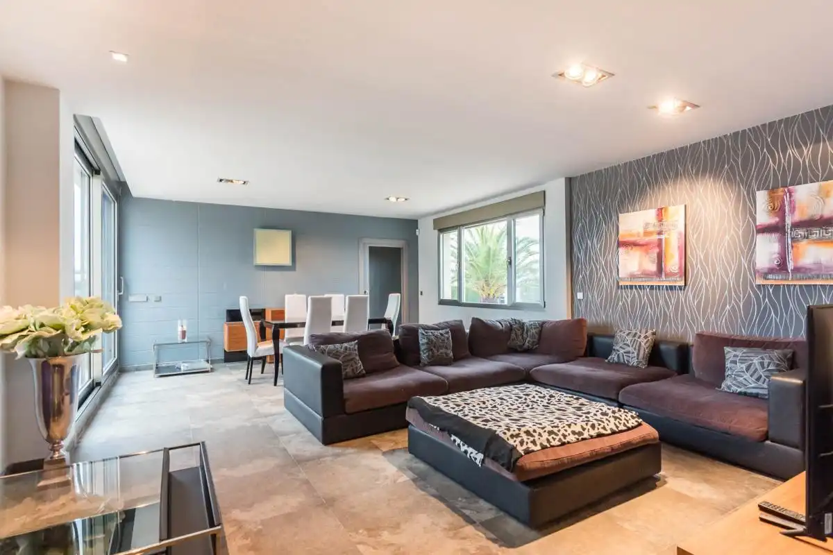 Sala de estar de Casa o chalet en venta en Yecla con Aire acondicionado, Calefacción y Jardín privado