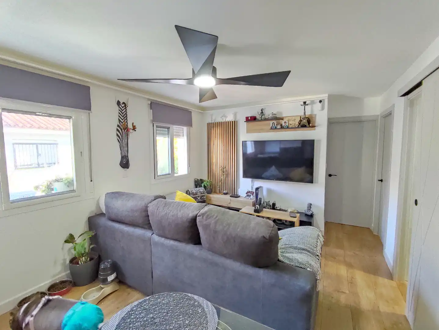 Sala de estar de Piso en venta en Torremolinos con Aire acondicionado, Amueblado y Horno