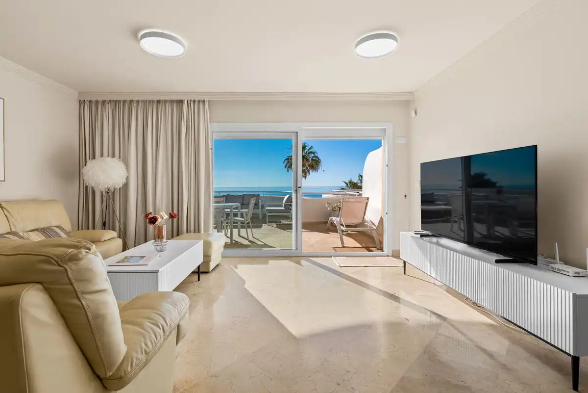 Living room of Apartments for sale in Estepona Pueblo
