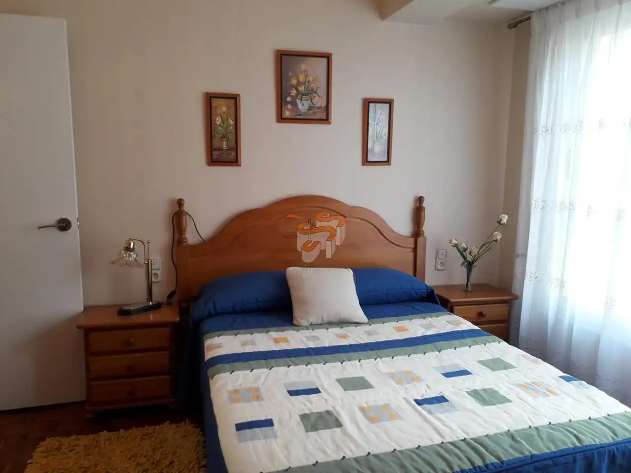 Schlafzimmer von Wohnung zur Miete in Ferrol mit Terrasse und Möbliert