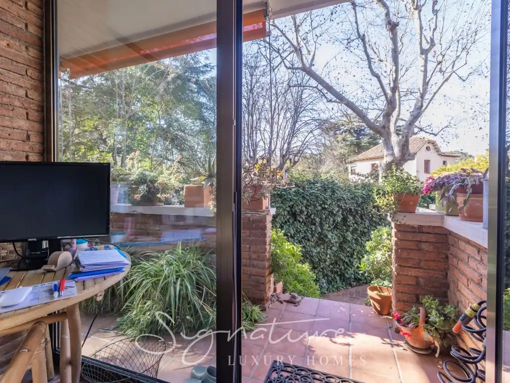 Jardí de Planta baixa de lloguer en Sant Cugat del Vallès amb Aire condicionat, Jardí privat i Terrassa