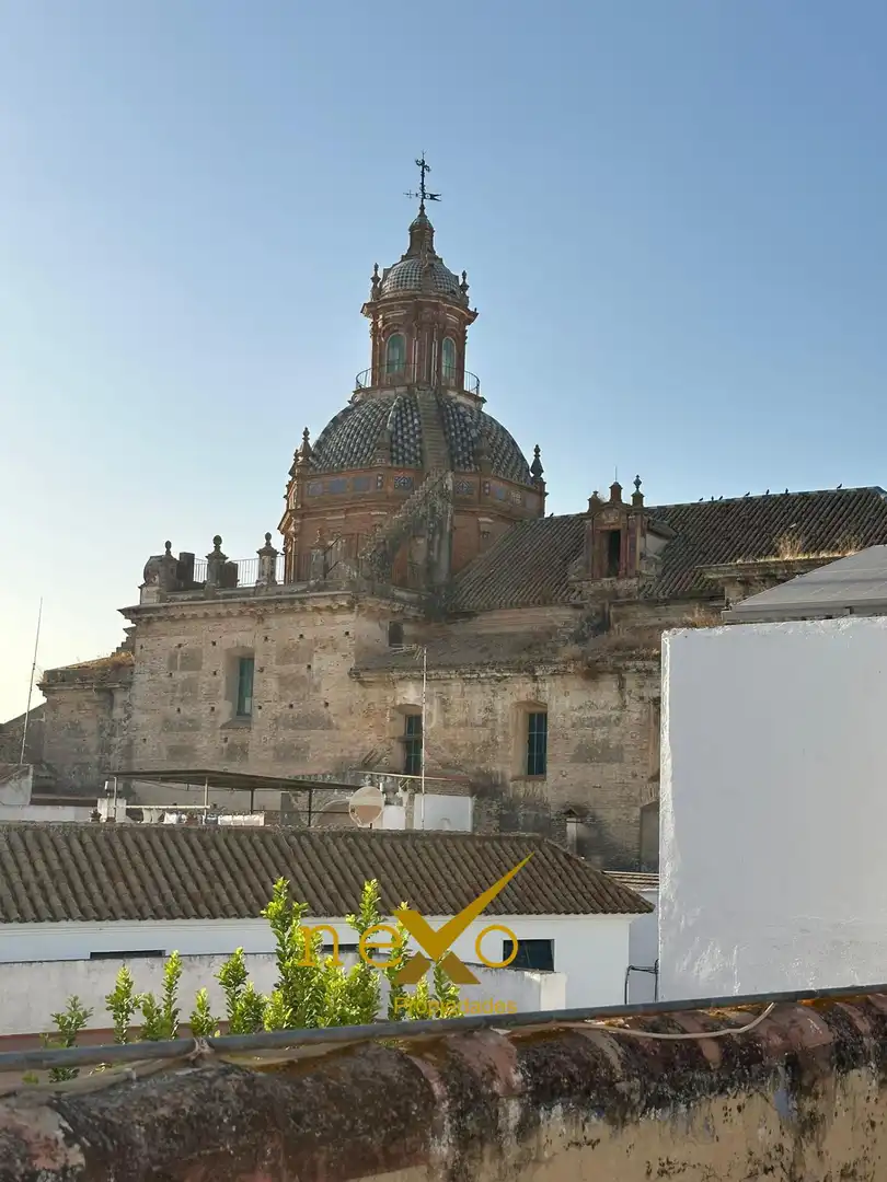 Vista exterior de Casa o chalet en venta en Carmona con Balcón