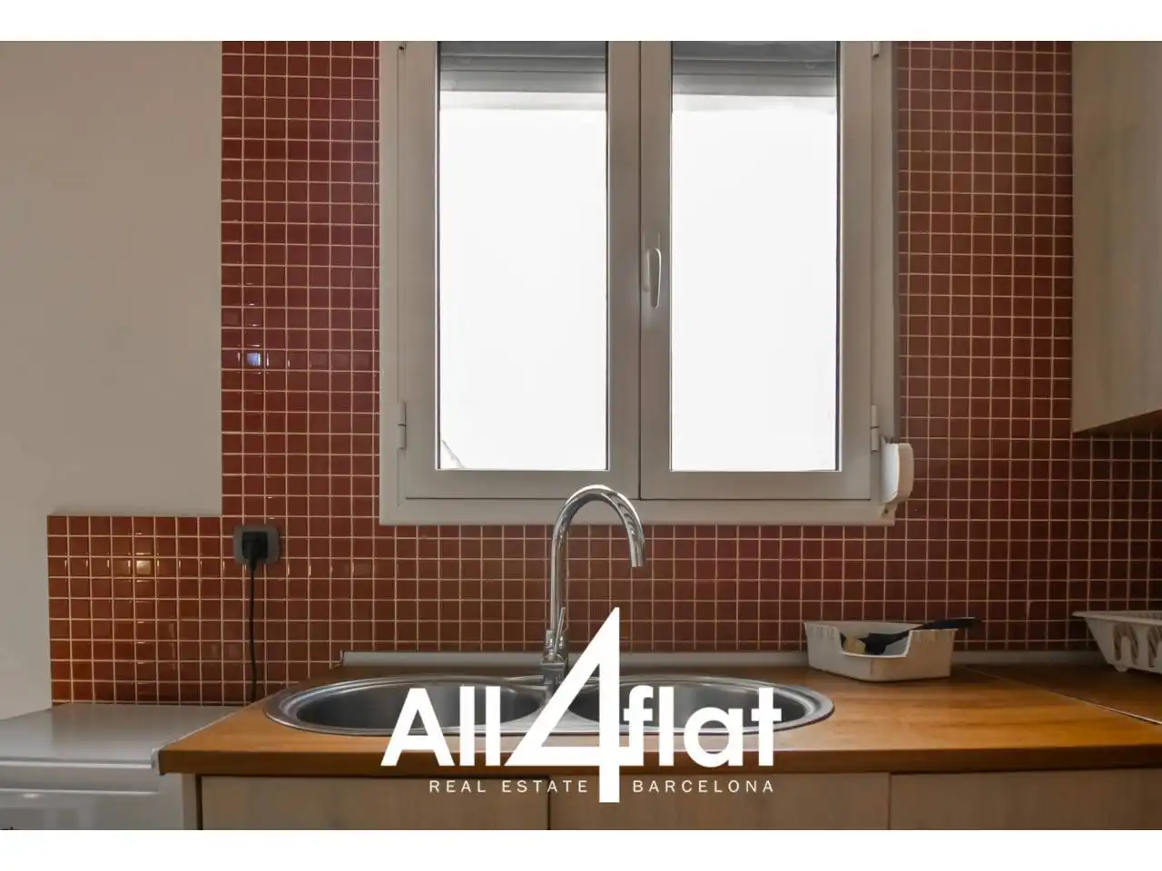 Exterior view of Flat for rent in Barcelona  with Heating, Parquet flooring and Furnished