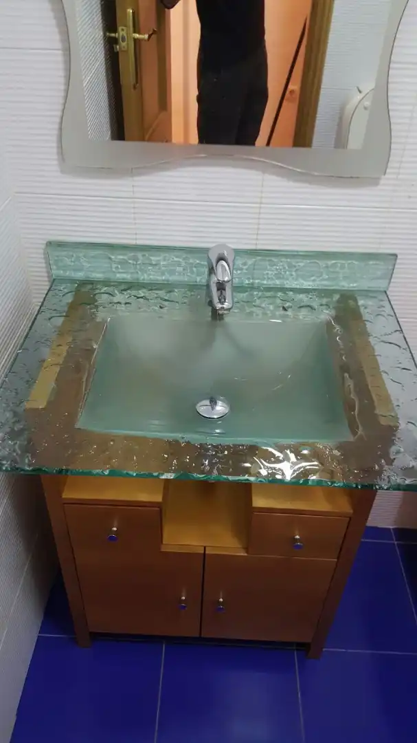 Badezimmer von Wohnung zum Verkauf in San Vicente del Raspeig / Sant Vicent del Raspeig mit Möbliert und Ofen