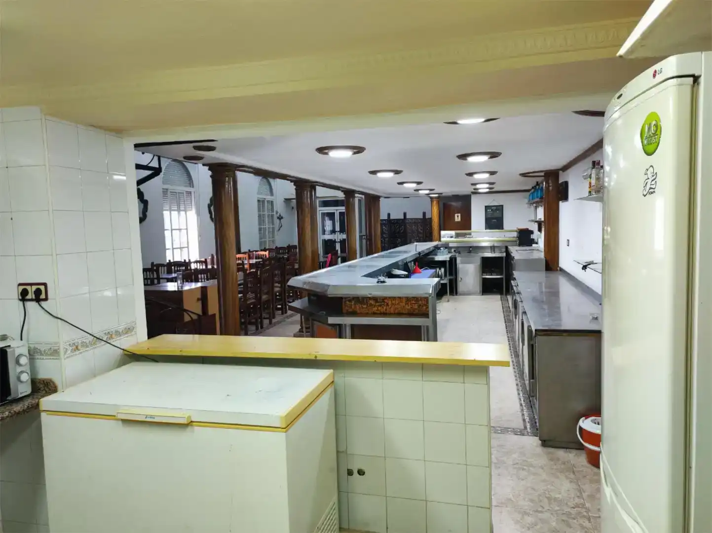 Cocina de Local en venta en Villaverde del Río con Aire acondicionado