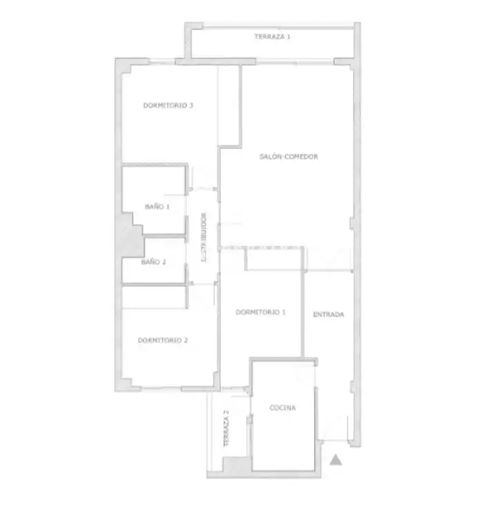 Flat for sale in Madrid  with Heating, Private garden and Parquet flooring