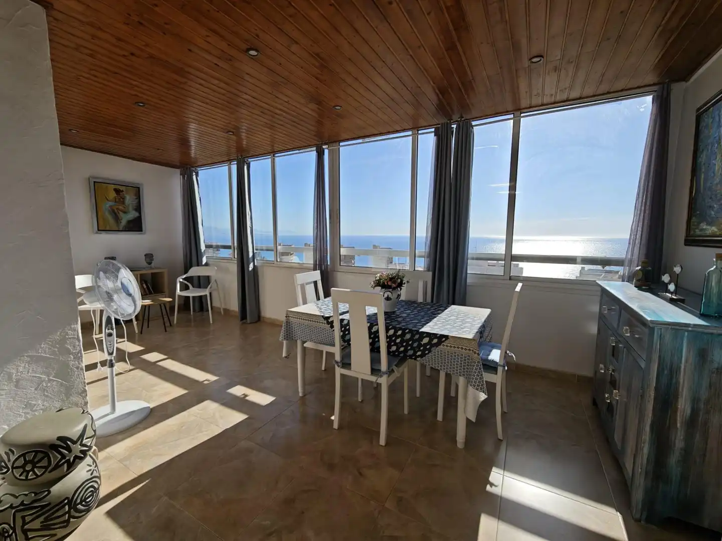 Comedor de Piso de alquiler en Elche / Elx con Amueblado y Piscina comunitaria