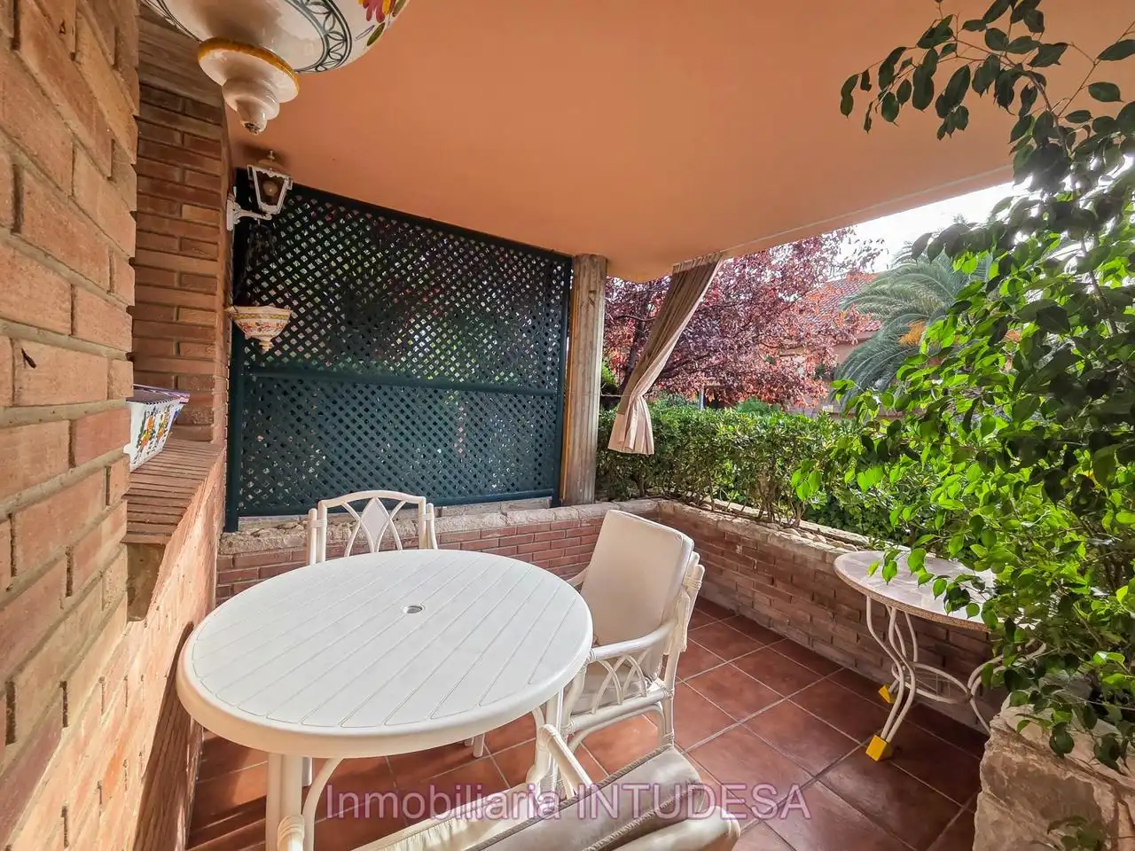 Terraza de Casa o chalet en venta en Fontellas con Aire acondicionado, Calefacción y Jardín privado