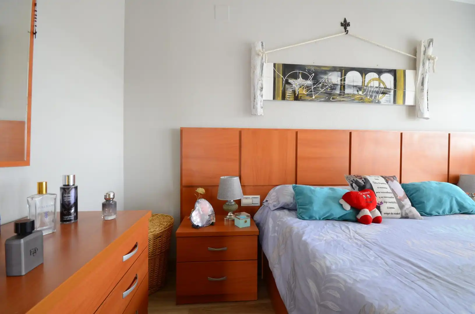 Schlafzimmer von Wohnung zum Verkauf in Ayamonte mit Privatgarten, Terrasse und Gemeinschaftspool