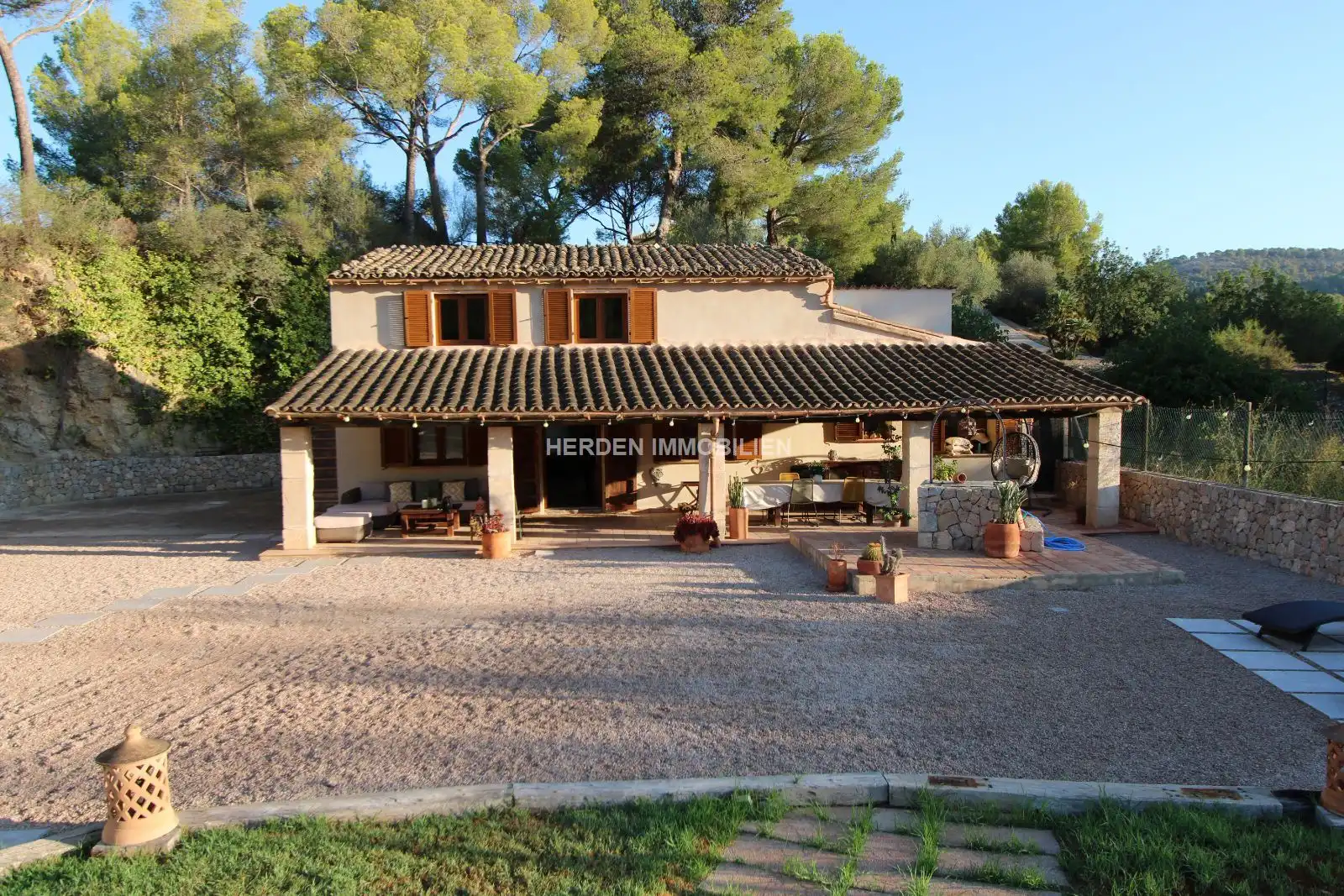 Jardín de Finca rústica en venta en Calvià con Aire acondicionado, Calefacción y Terraza