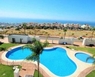 Swimming pool of Flat to rent in Benalmádena  with Air Conditioner, Heating and Private garden