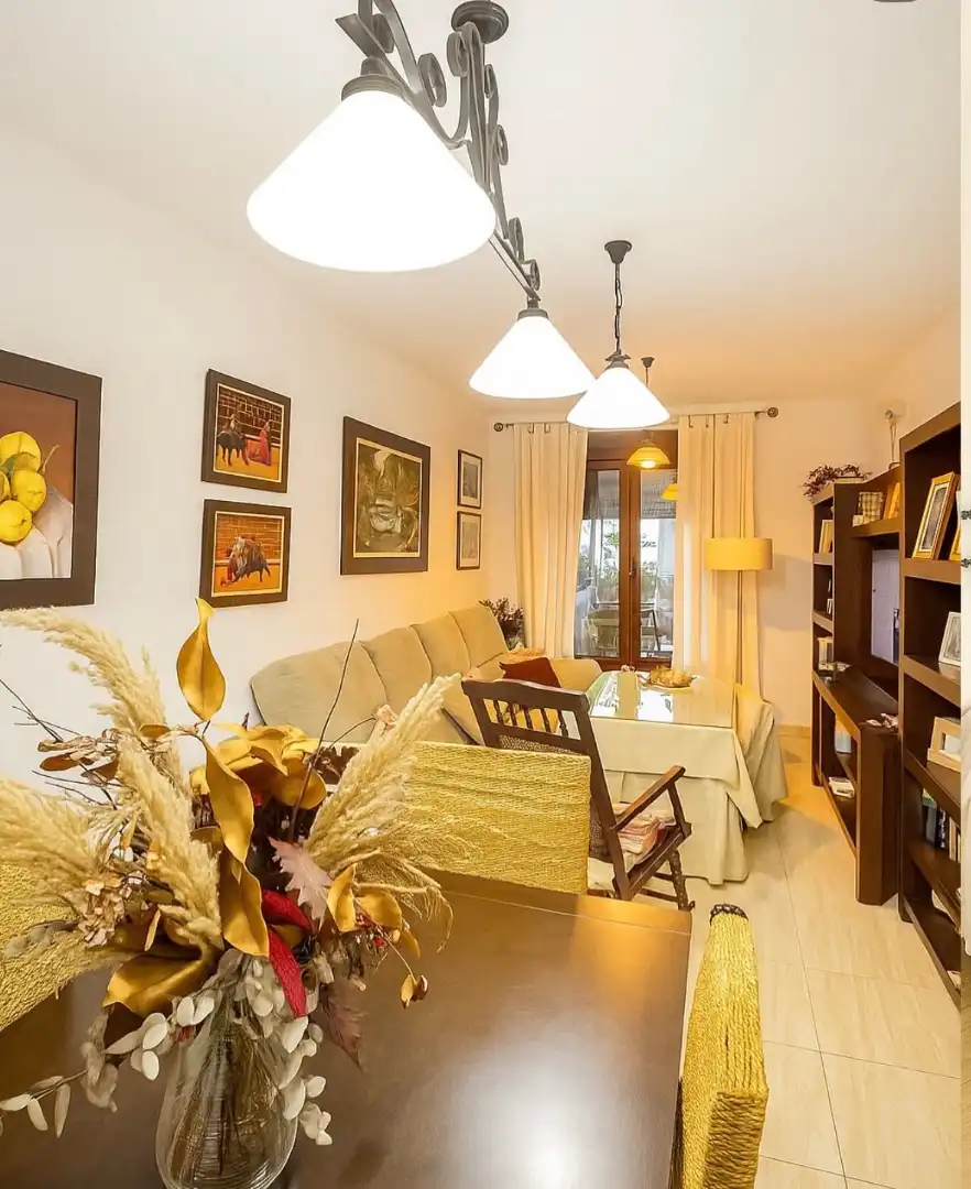 Sala d'estar de Casa o xalet en venda en Arcos de la Frontera amb Aire condicionat, Terrassa i Traster