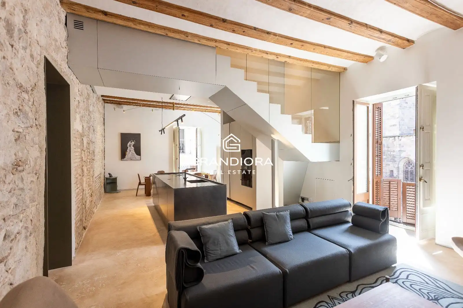 Duplex con piscina in affitto a Plaça de Sant Just