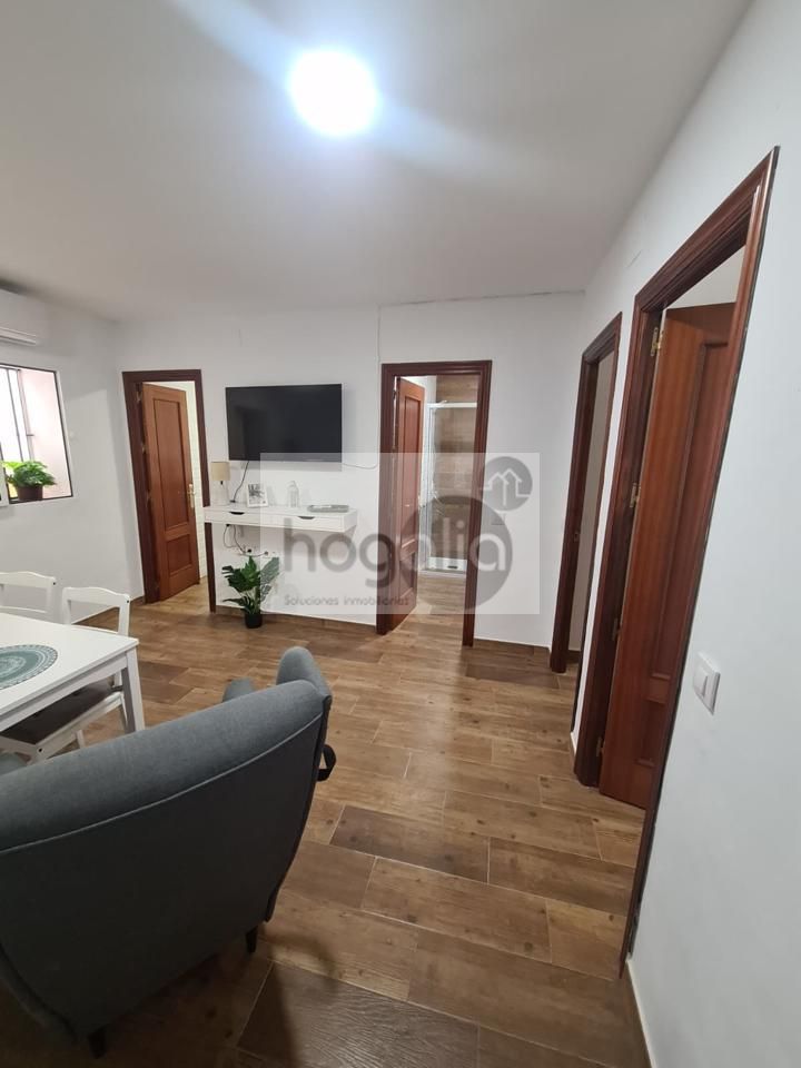 Sala d'estar de Planta baixa de lloguer en  Sevilla Capital amb Aire condicionat i Moblat