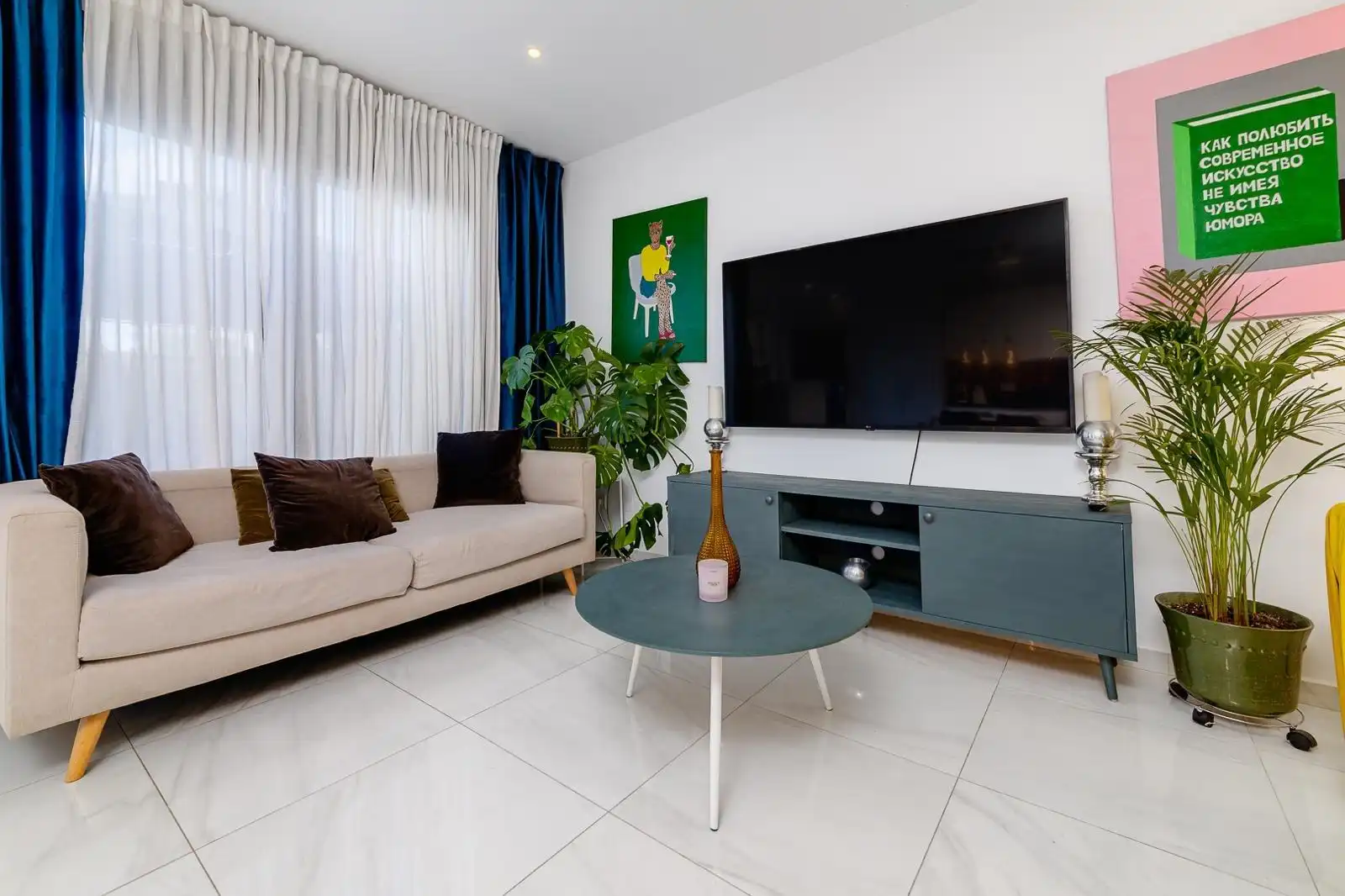 Sala de estar de Casa o chalet en venta en Orihuela con Aire acondicionado, Calefacción y Jardín privado