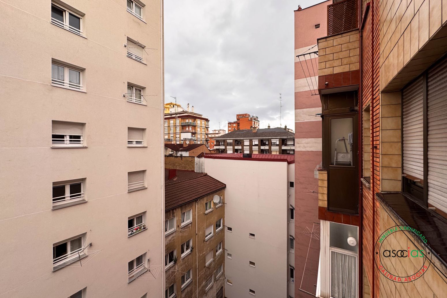 Exterior view of Flat for sale in Gijón   with Balcony