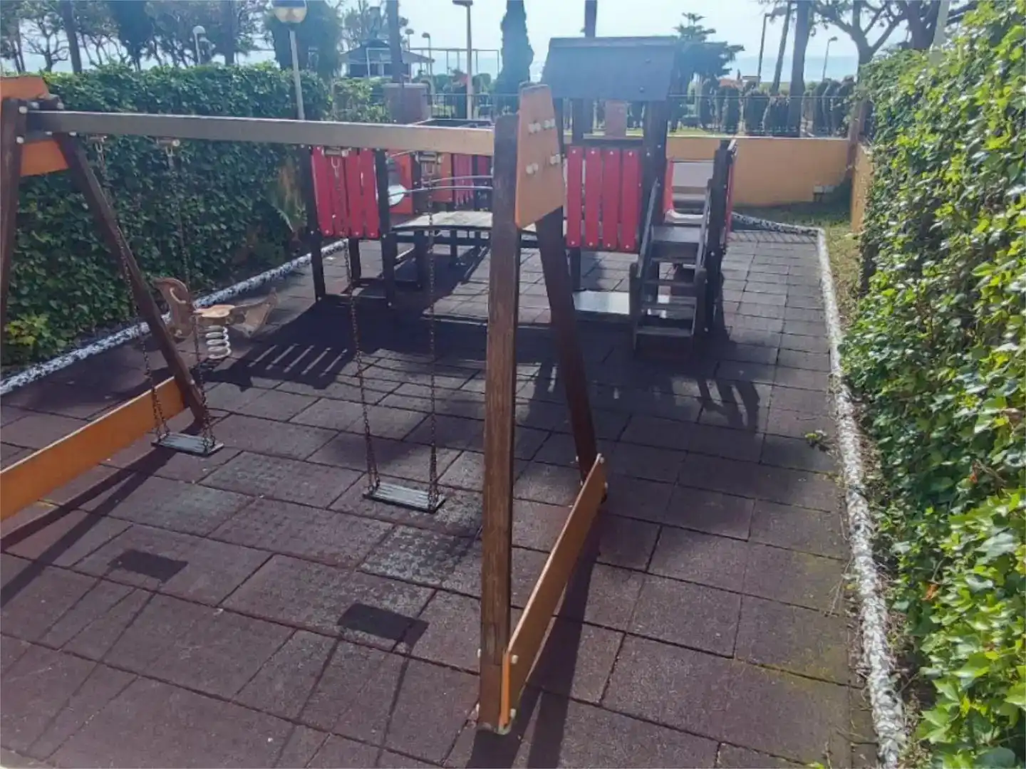 Terraza de Piso en venta en Oropesa del Mar / Orpesa con Aire acondicionado, Jardín privado y Piscina