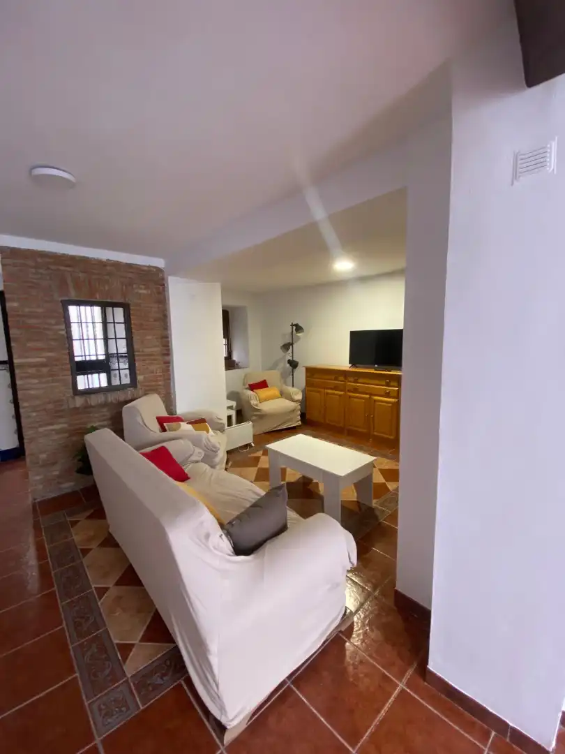 Living room of Houses for share in Jaén  with Air Conditioner, Private garden and Terrace