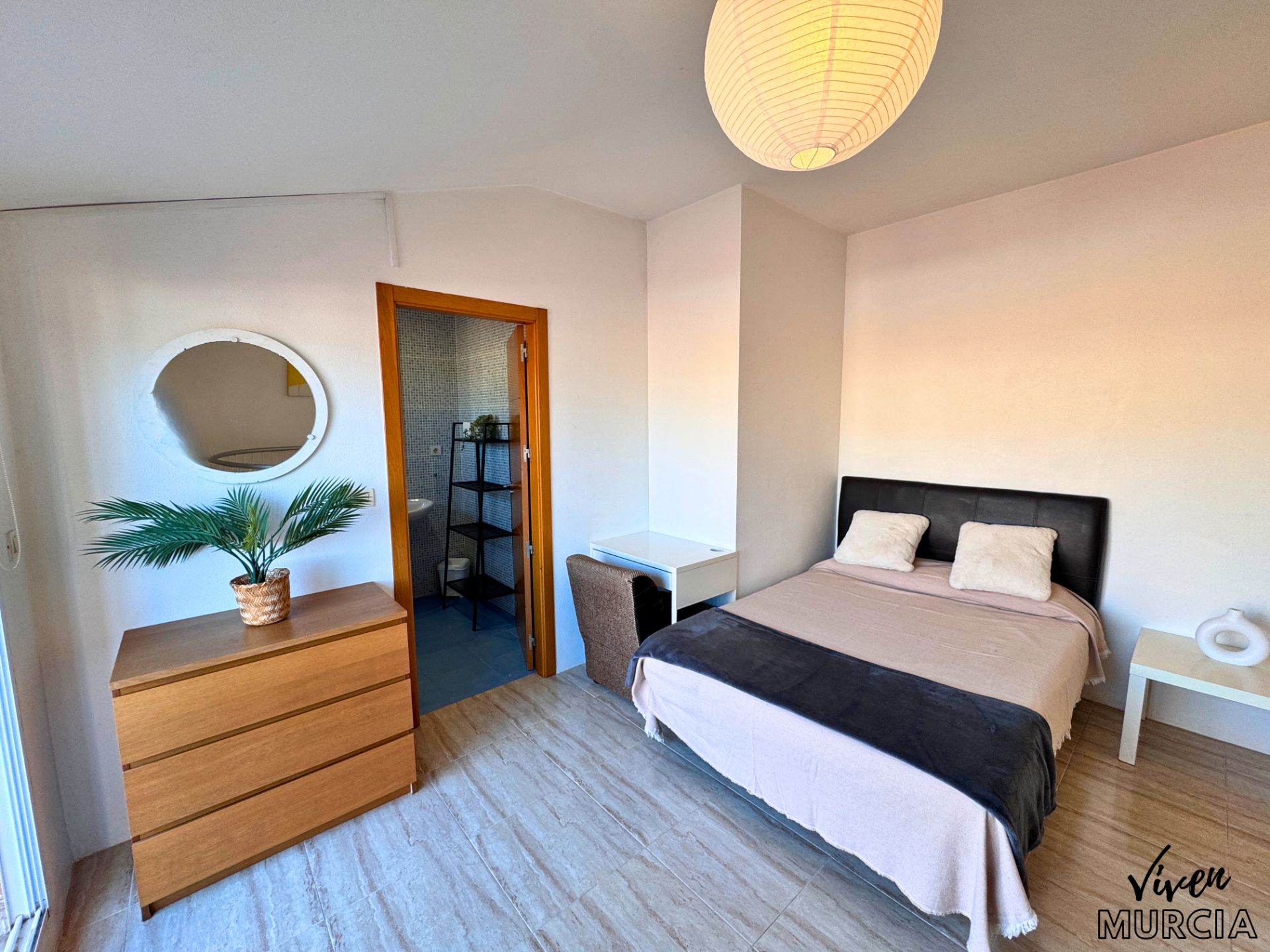 Bedroom of Attic for sale in  Murcia Capital  with Air Conditioner, Heating and Terrace