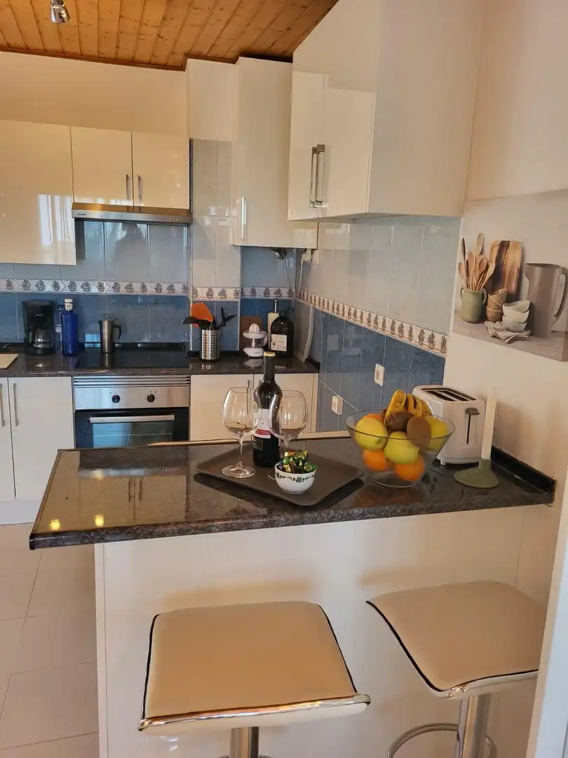 Cuina de Apartament en venda en Adeje amb Terrassa i Moblat