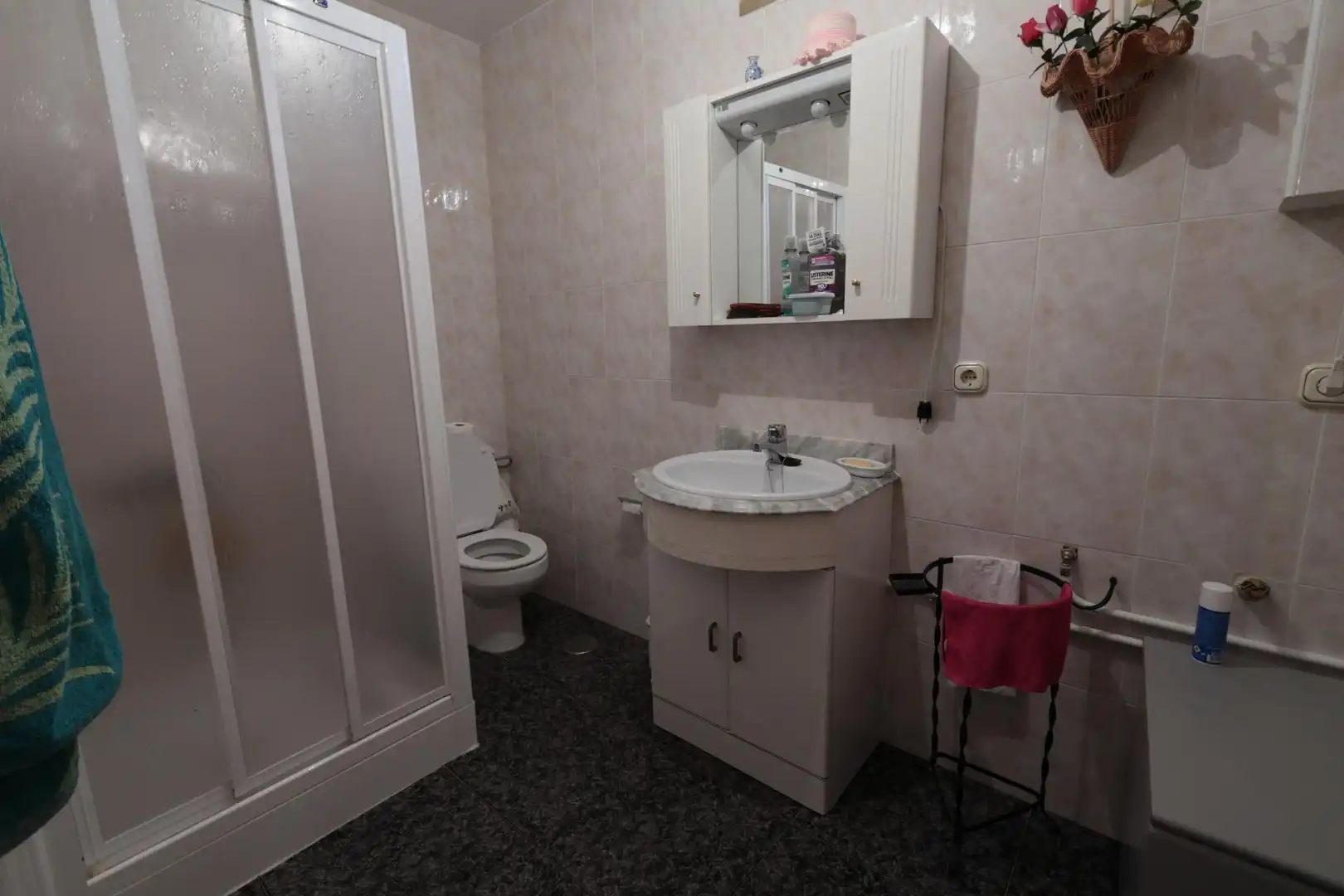 Baño de Finca rústica en venta en Castropodame con Calefacción y Piscina