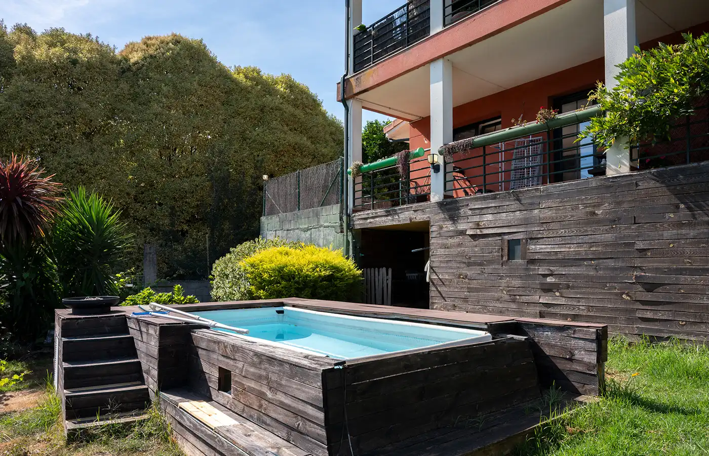 Swimming pool of Houses for sale in Culleredo  with Air Conditioner, Heating and Private garden