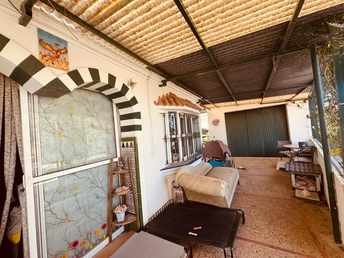 Terrasse von Haus oder Chalet zum Verkauf in Chiclana de la Frontera mit Klimaanlage, Privatgarten und Abstellraum