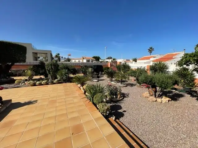 Exterior view of Houses for sale in Almería  with Air Conditioner, Heating and Private garden