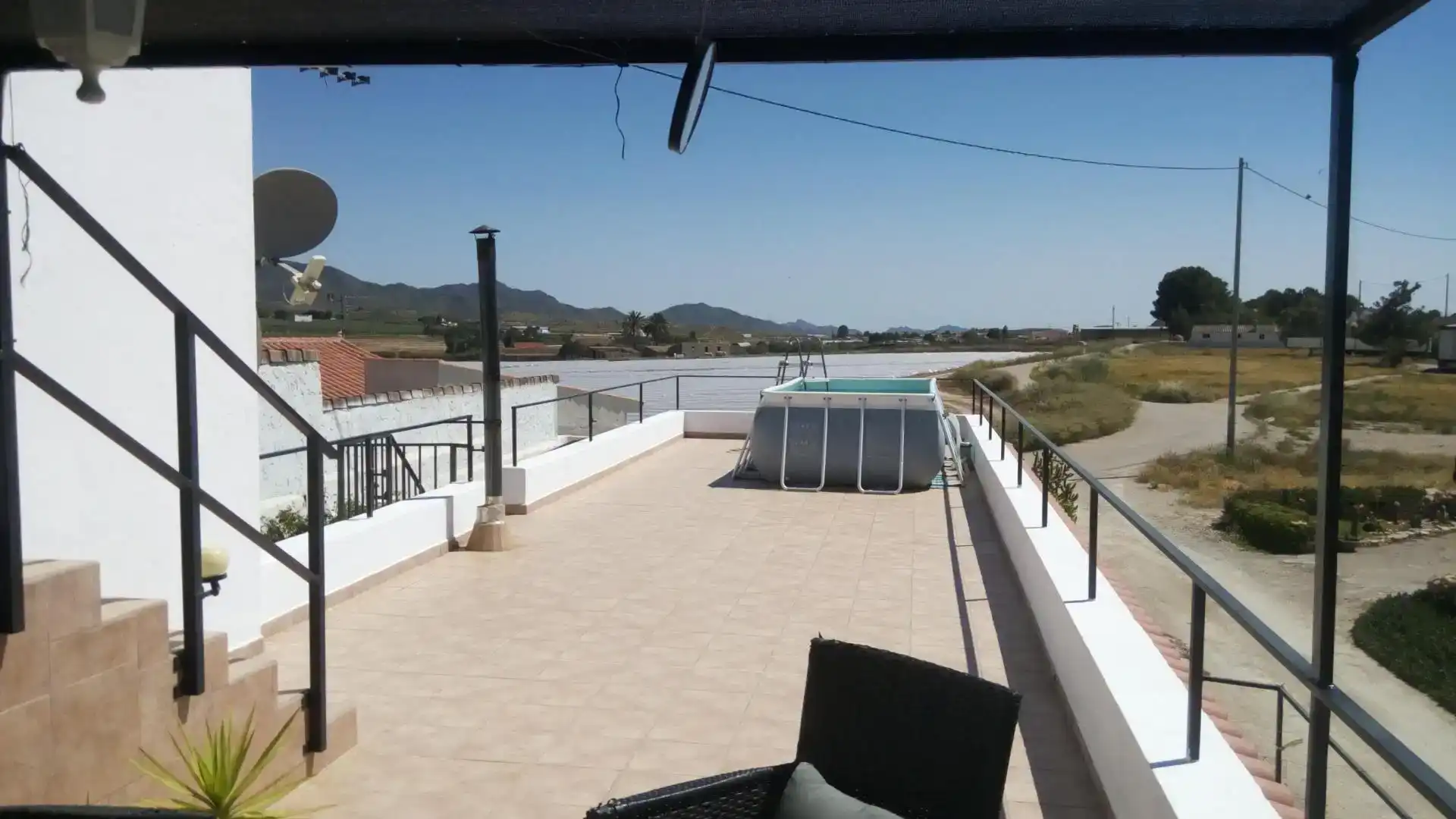 Terraza de Finca rústica en venta en Lorca con Piscina y Balcón