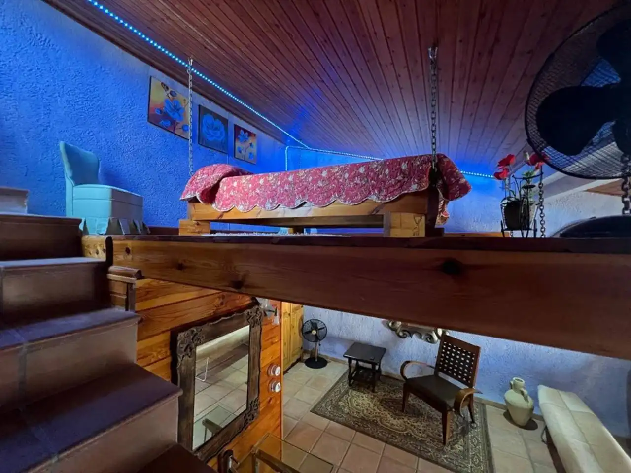 Bedroom of Houses for sale in Penàguila  with Air Conditioner, Heating and Terrace