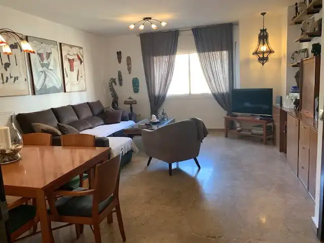 Sala d'estar de Dúplex en venda en Badalona amb Aire condicionat, Calefacció i Terrassa