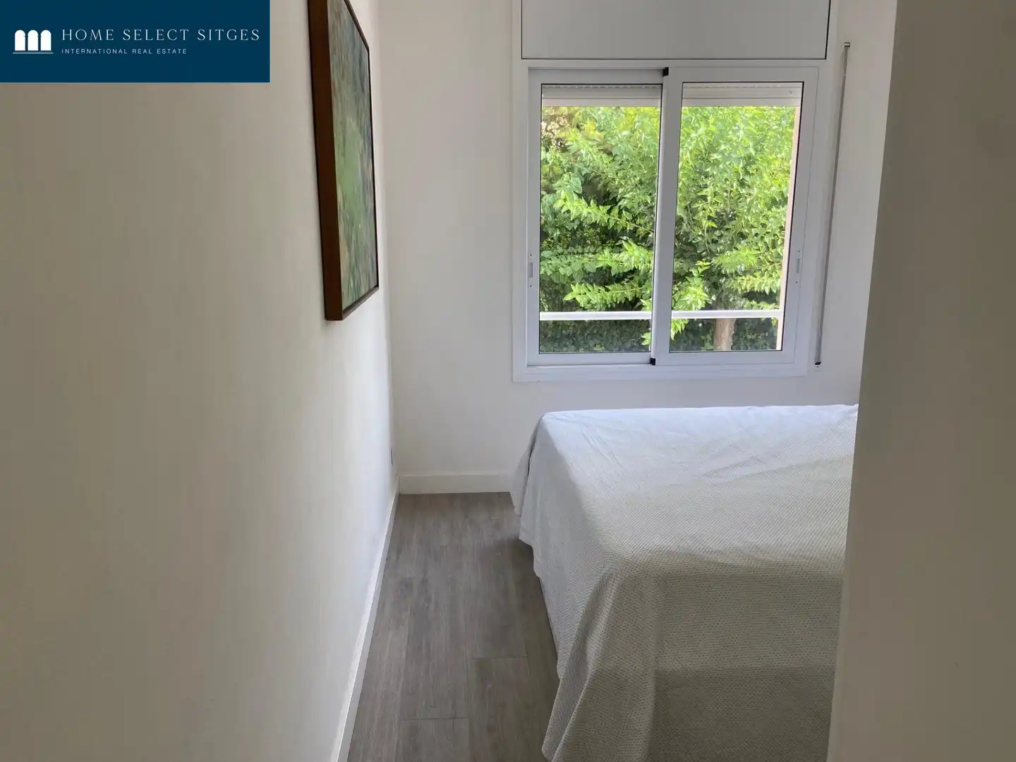 Bedroom of Apartments for rent in Sitges  with Air Conditioner, Heating and Private garden