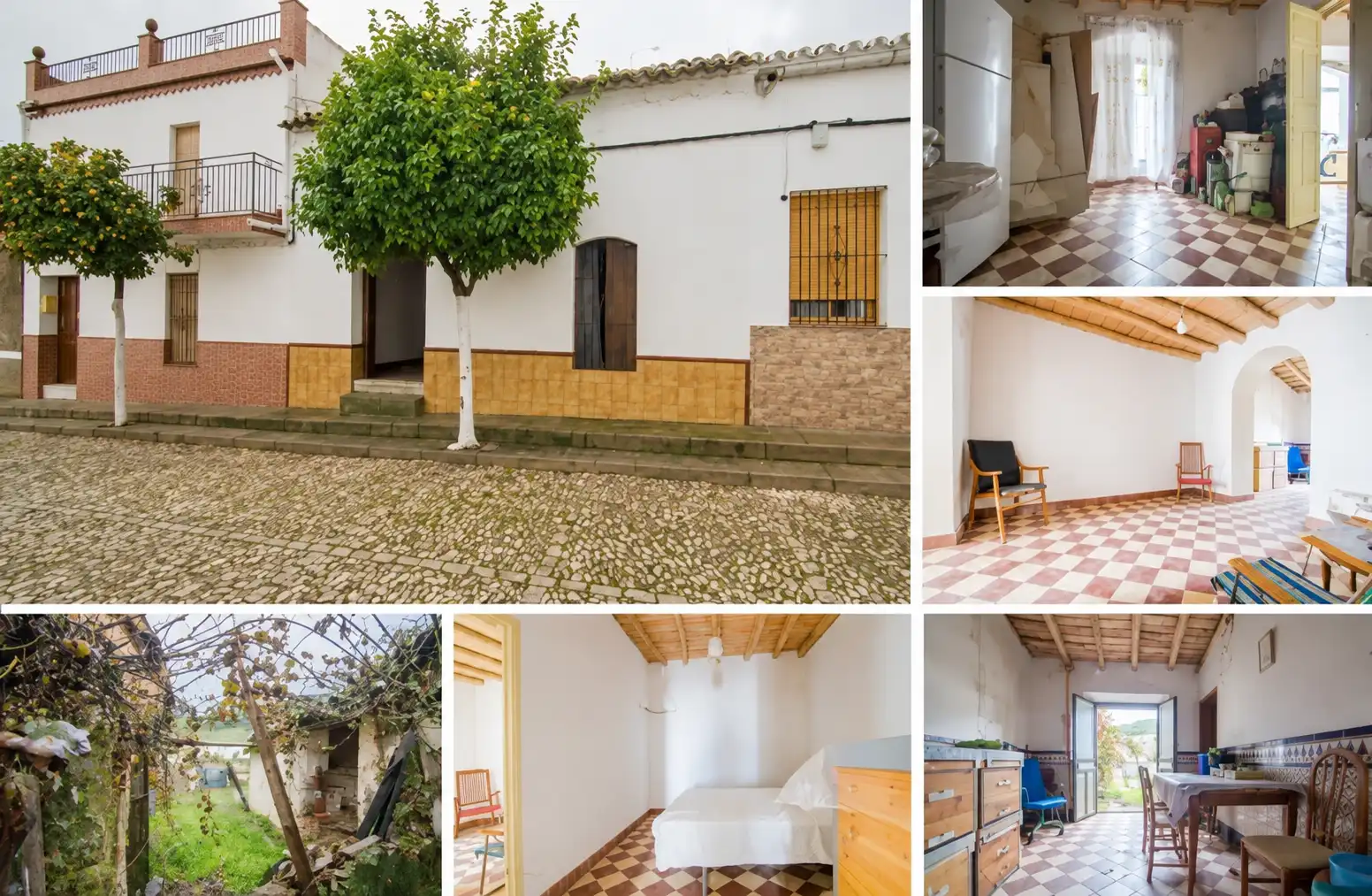 Vista exterior de Casa o xalet en venda en Almadén de la Plata