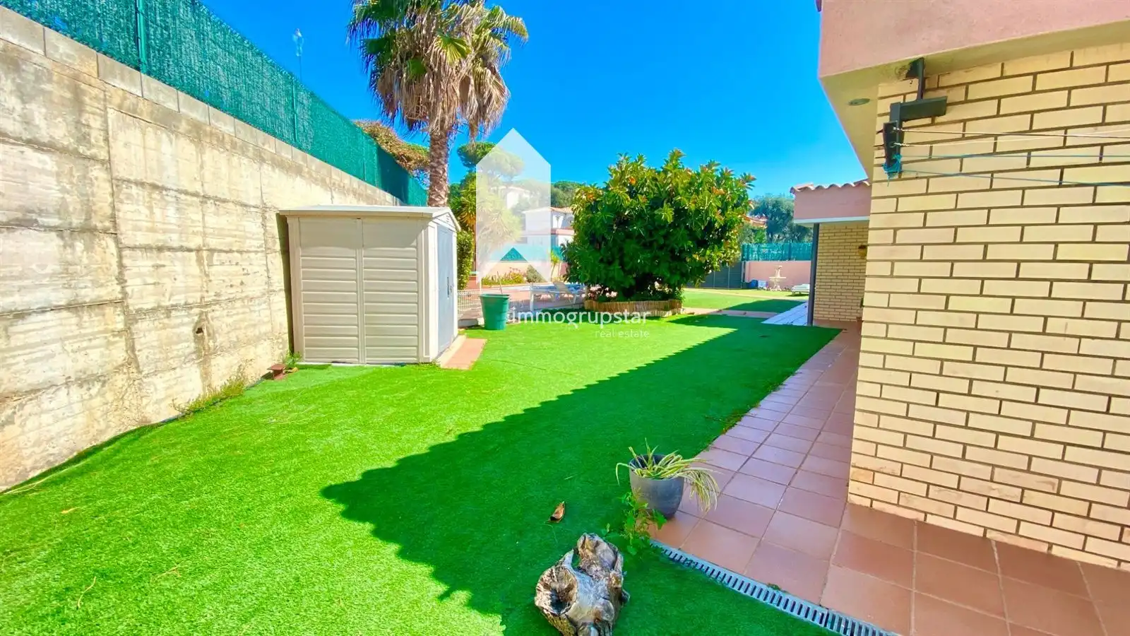 Jardí de Casa o xalet en venda en Calonge i Sant Antoni amb Calefacció, Terrassa i Piscina