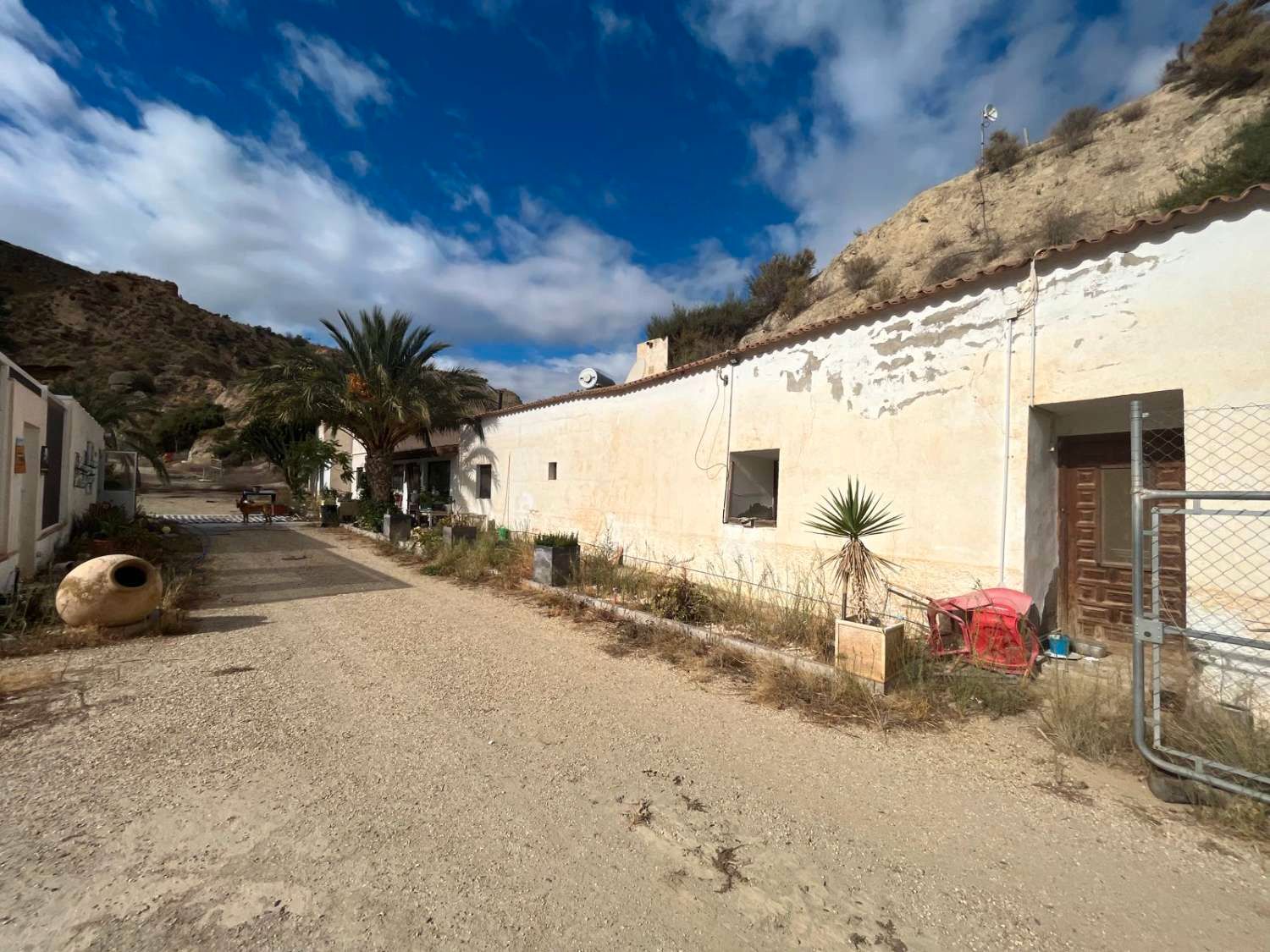 Vista exterior de Finca rústica en venda en Cuevas del Almanzora amb Aire condicionat, Calefacció i Piscina