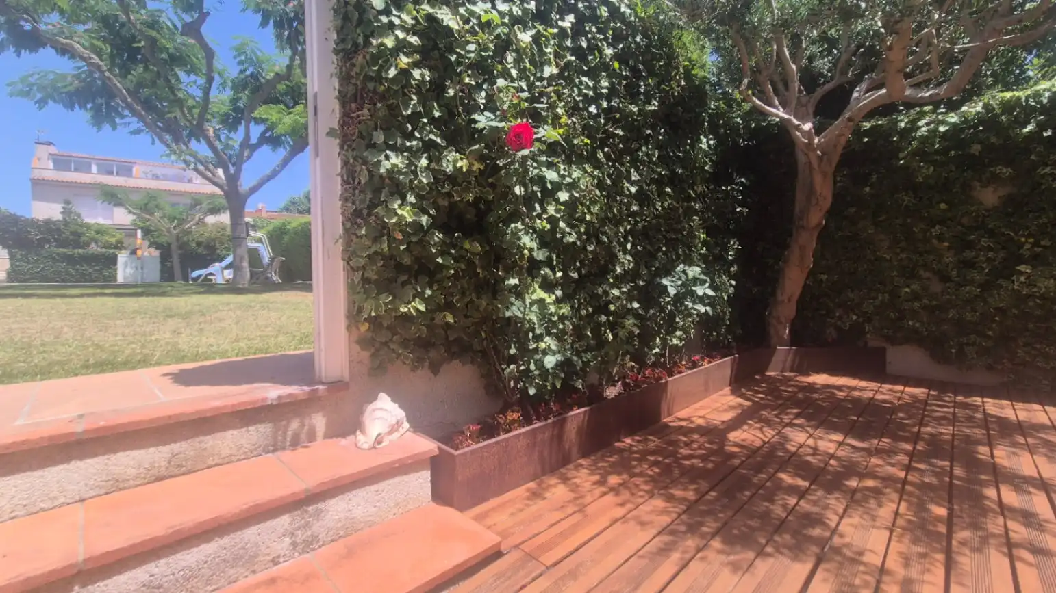 Terrassa de Casa adosada en venda en Palafrugell amb Aire condicionat, Calefacció i Jardí privat