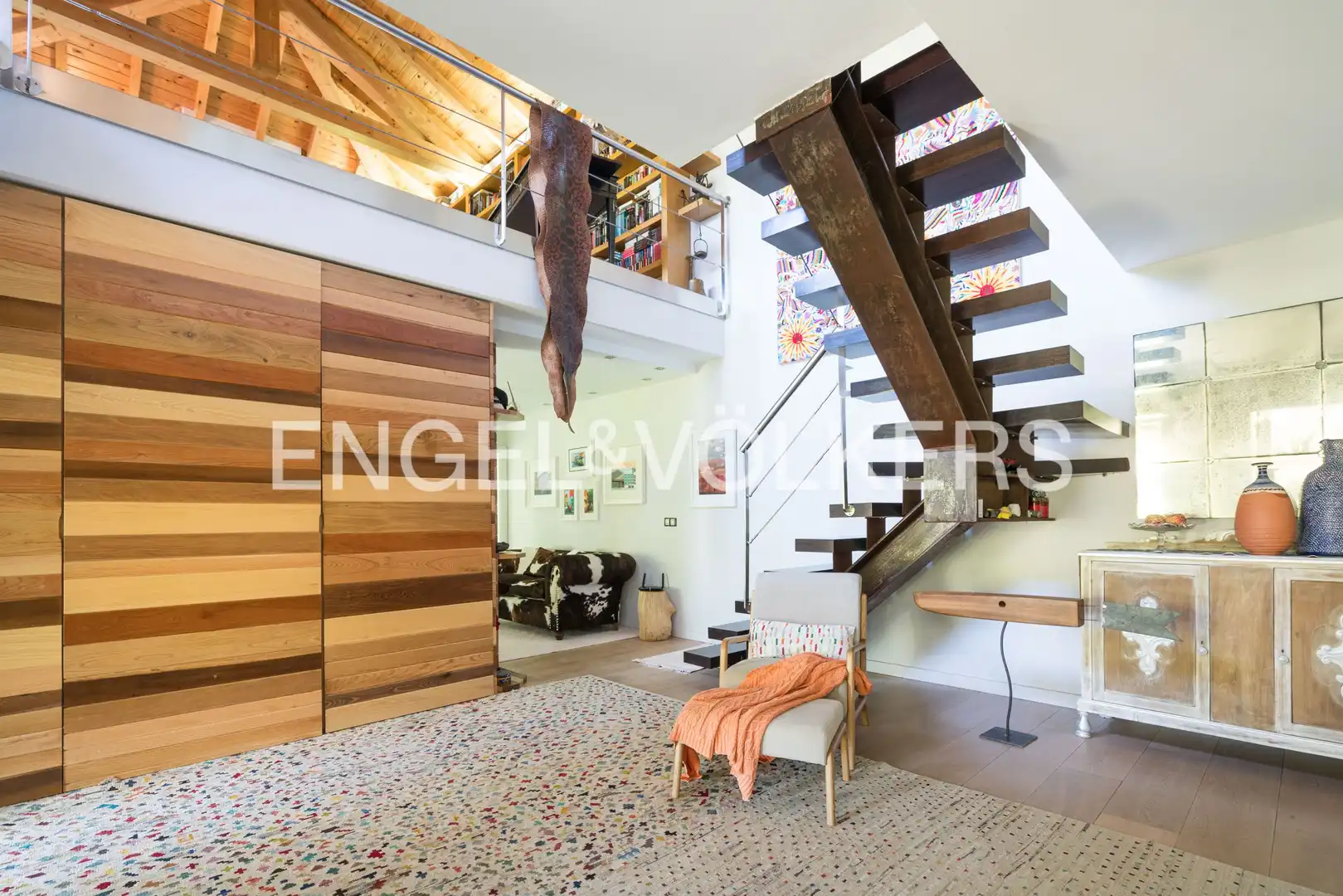 Sala de estar de Casa o chalet en venta en Nava con Calefacción, Jardín privado y Parquet