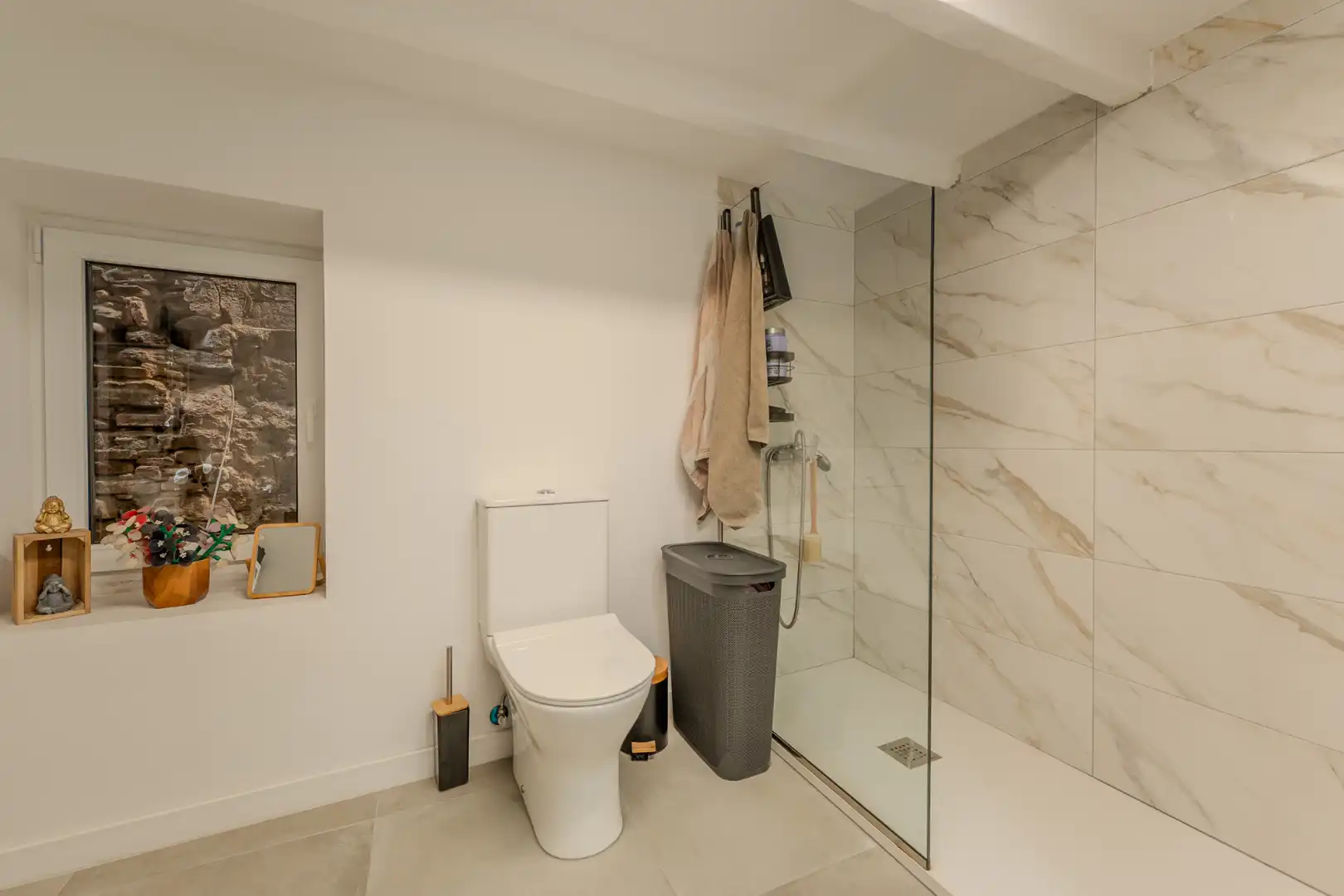 Bathroom of Detached homes for sale in Bordils  with Parquet flooring and Furnished