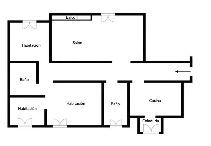 Piso en venta en Llevant