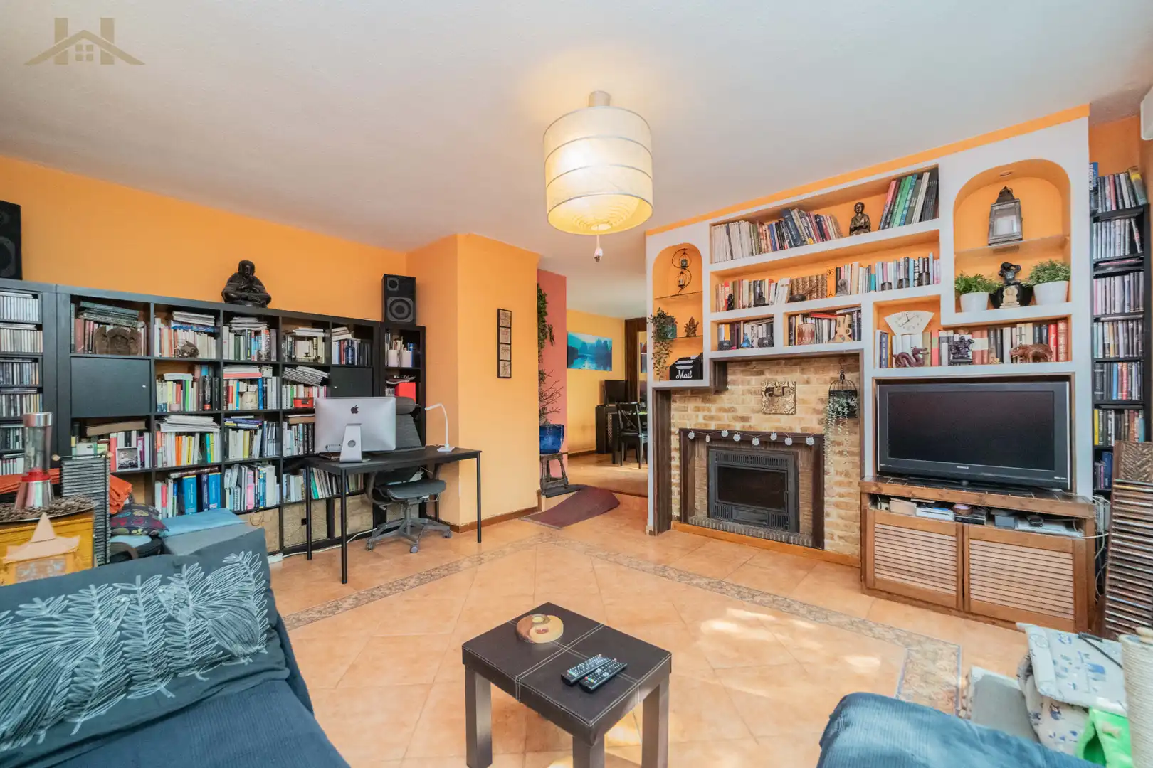 Living room of Detached homes for sale in Galapagar  with Air Conditioner, Heating and Private garden