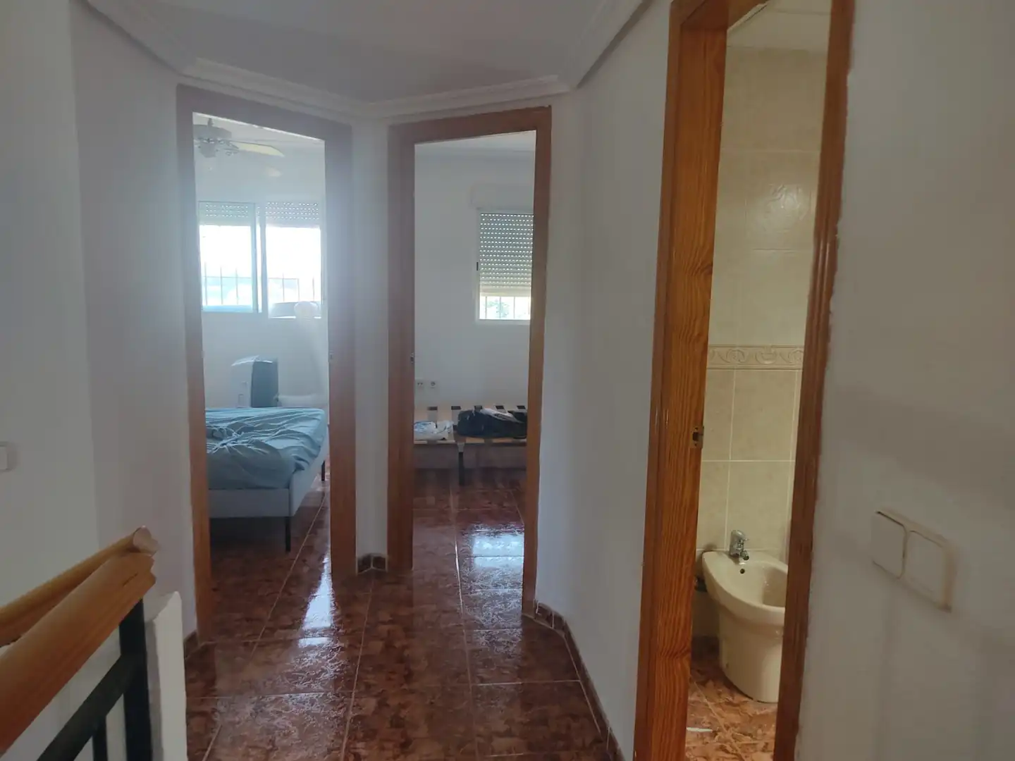Schlafzimmer von Einfamilien-Reihenhaus zum Verkauf in La Unión mit Klimaanlage, Heizung und Abstellraum