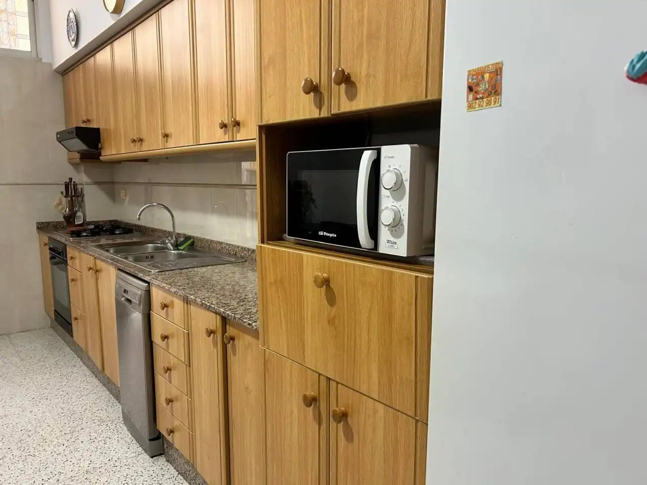 Cuina de Casa o xalet en venda en Vila-real amb Aire condicionat, Terrassa i Moblat
