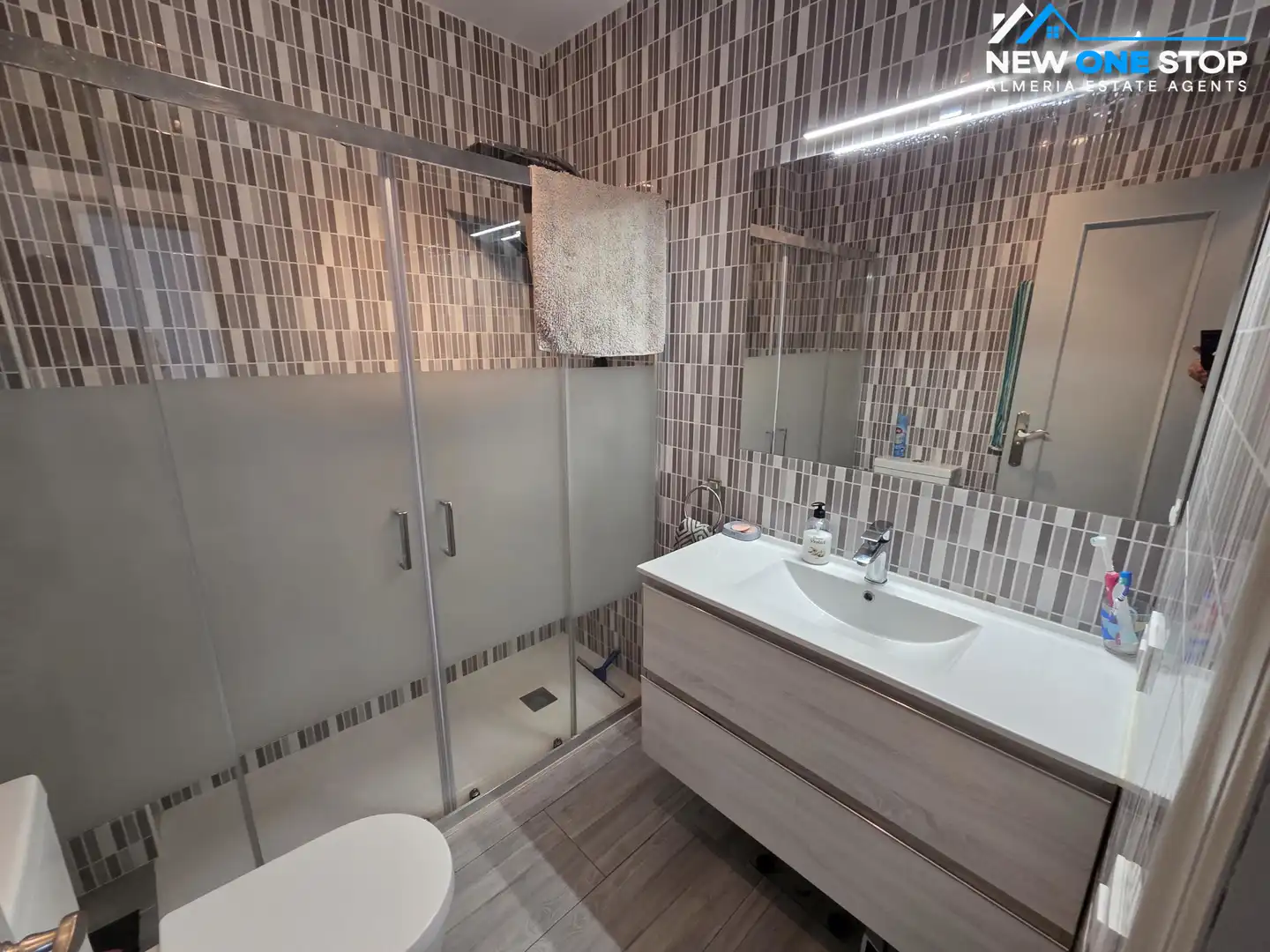 Bathroom of Apartments for sale in Mojácar  with Air Conditioner, Heating and Terrace
