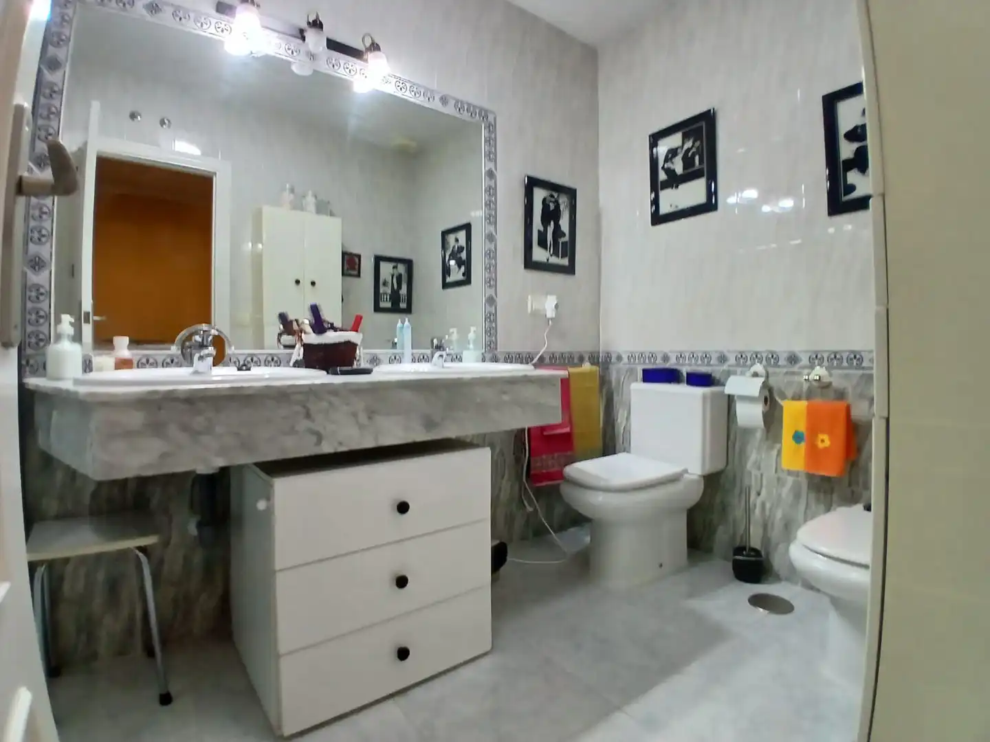 Baño de Casa o chalet en venta en Valdepeñas con Aire acondicionado, Calefacción y Terraza