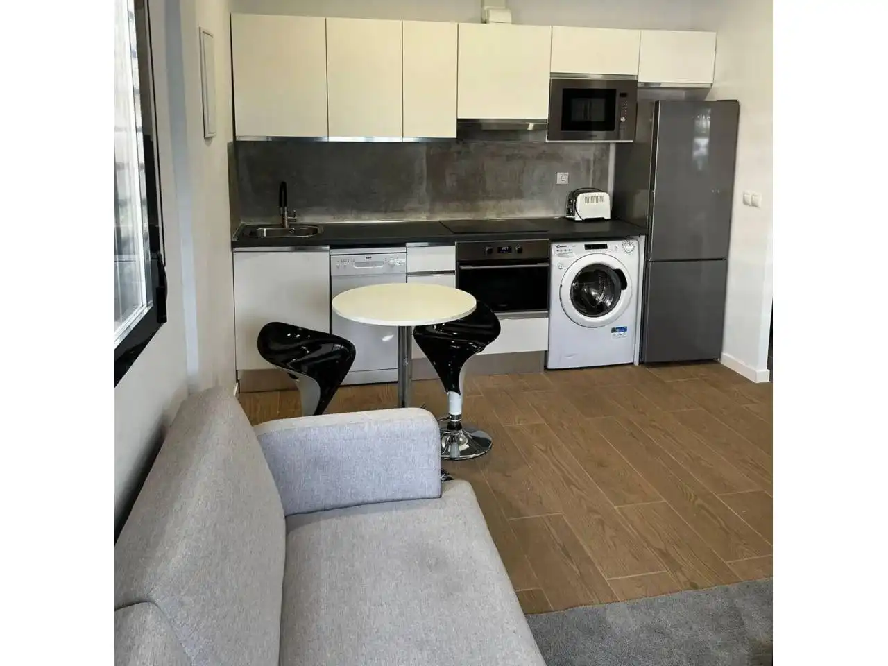 Kitchen of Study for sale in Sabadell  with Parquet flooring and Furnished