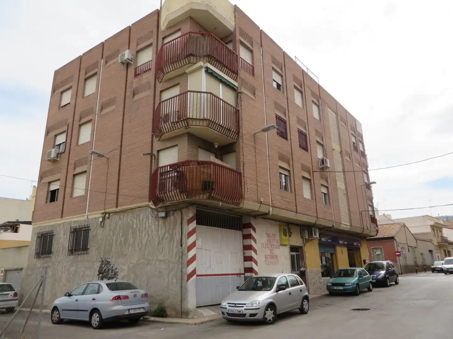 Vista exterior de Piso en venta en Murcia