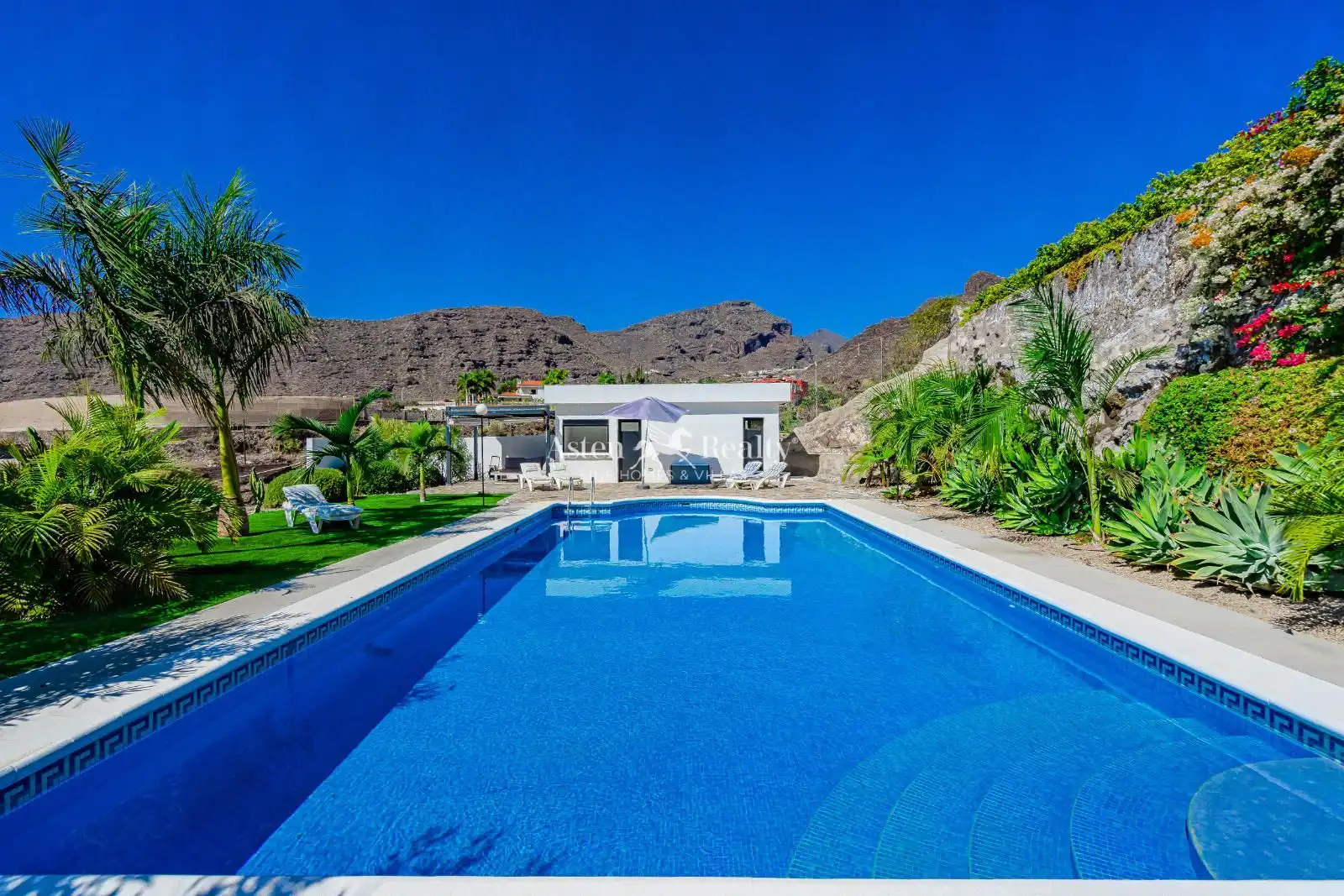 Piscina de Casa o chalet en venta en Santiago del Teide con Aire acondicionado, Terraza y Piscina