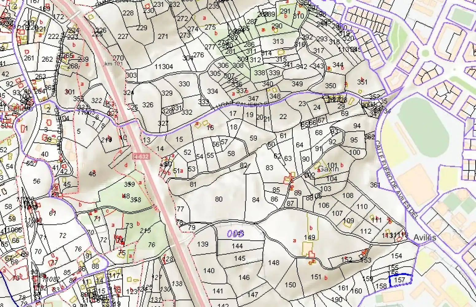 Terreno en venta en Camino de Gaxín, El Carbayedo - El Quirinal