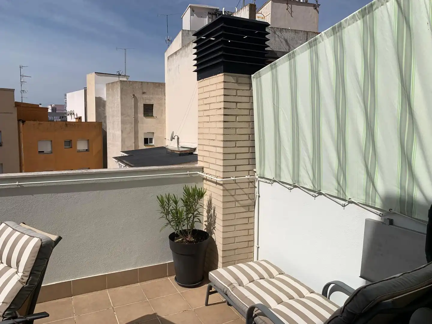 Balcony of Flat for sale in Roses  with Air Conditioner, Heating and Terrace